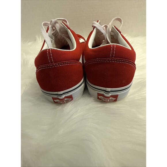 Vans Old Skool Off The Wall Red White Size Men's 7.5 Women's 9.0 - EUC - Picture 5 of 8